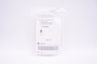 CareFusion 42493E SmartSite Gravity Set 20, 17ml x 104inch